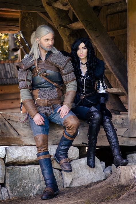 yennefer costume|geralt and yennefer costume.